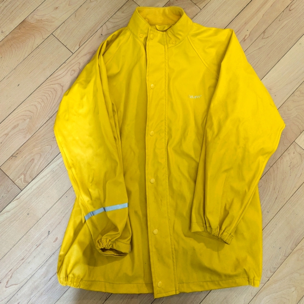 CeLaVi yellow rain jacket (no hood)